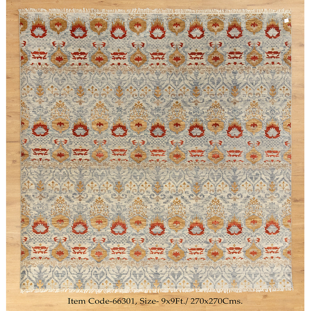 Modern Tribal Repeat Old Design | Best Carpet LIving Room | Traditional Carpets Online